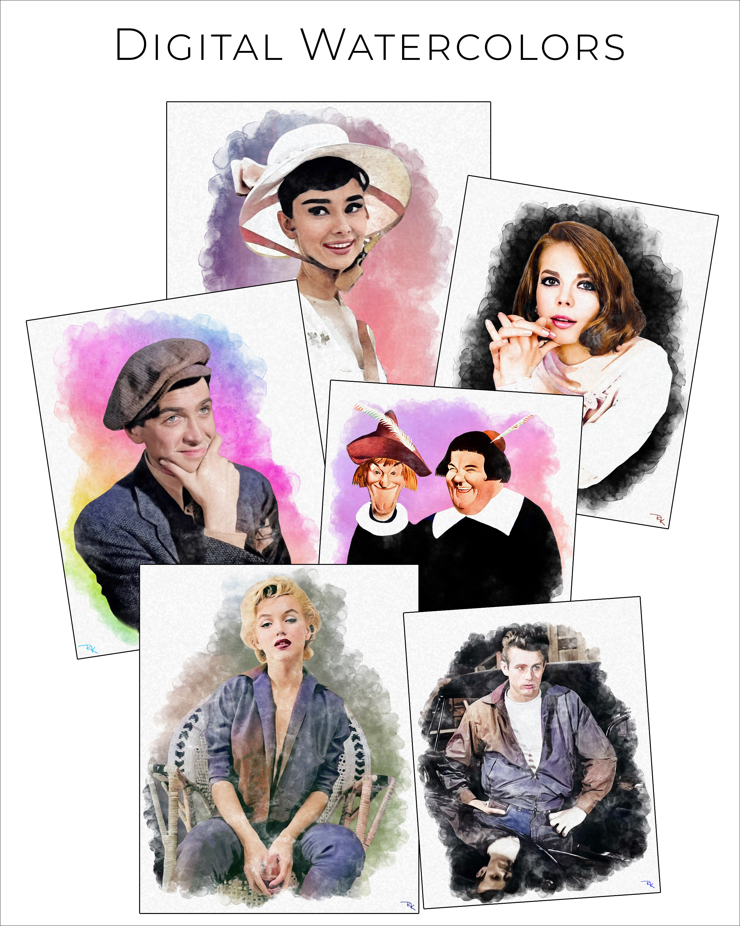 The Movie Poster Store-Browse Digital Watercolors