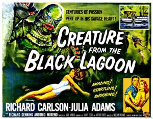 Creature from the Black lagoon movie poster-The Movie Poster Store