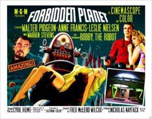 Forbidden Planet movie poster-The Movie Poster Store