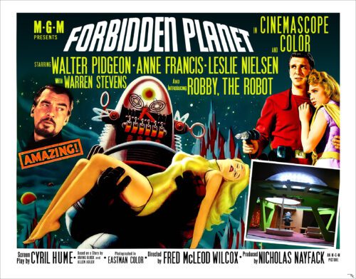 Forbidden Planet movie poster-The Movie Poster Store