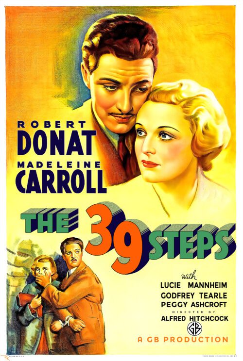 The 39 Steps movie poster-The Movie Poster Store