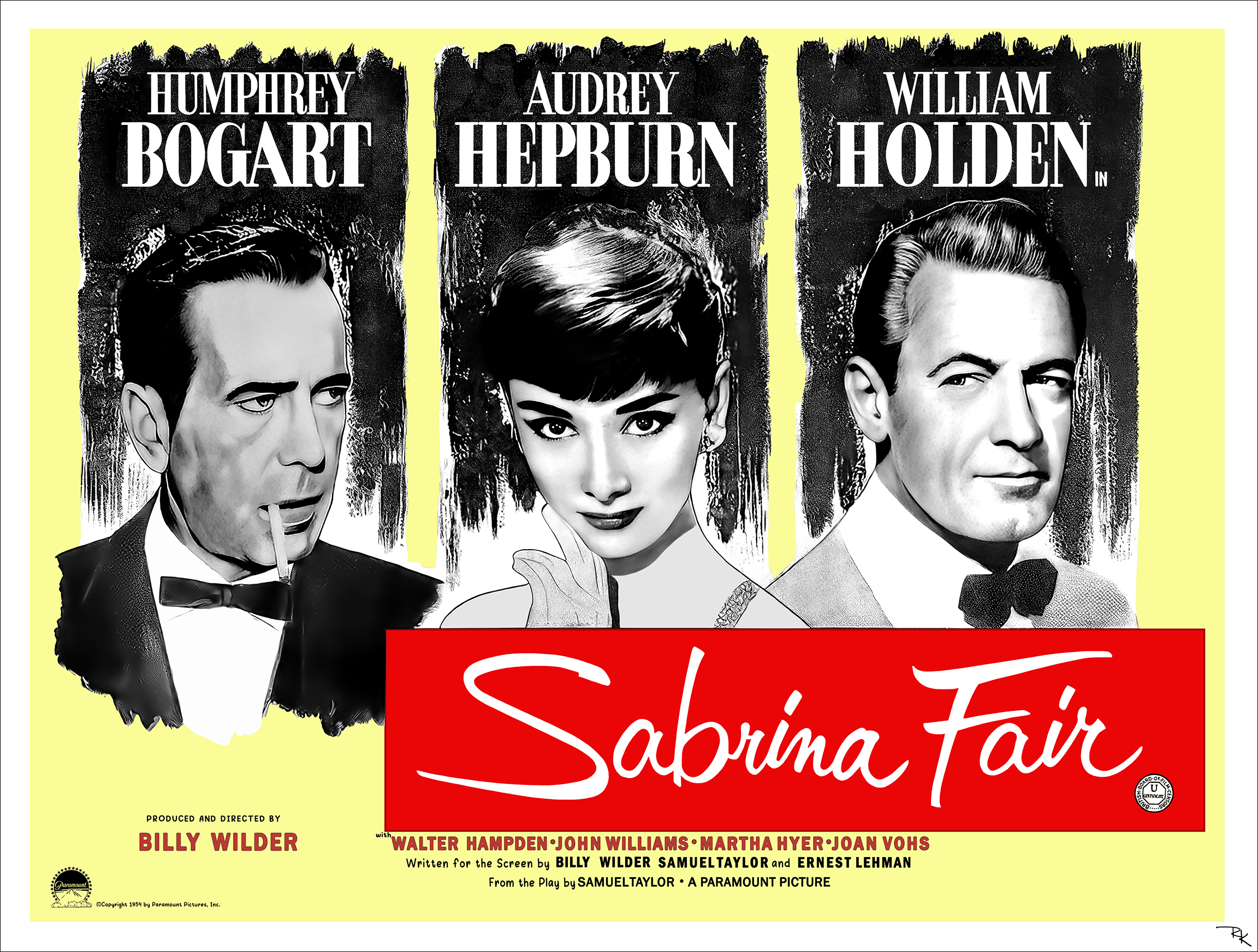 "Sabrina" <br>starring Audrey Hepburn, <br>Humphry Bogart, and William Holden "Sabrina" <br>starring Audrey Hepburn, <br>Humphry Bogart, and William Holden