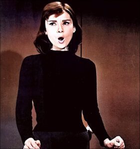 "Funny Face" <br>starring Audrey Hepburn<br> and Fred Astaire Funny Face Still