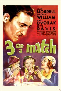 Pre-Code Era 3 on a Match movie poster-The Movie Poster Store