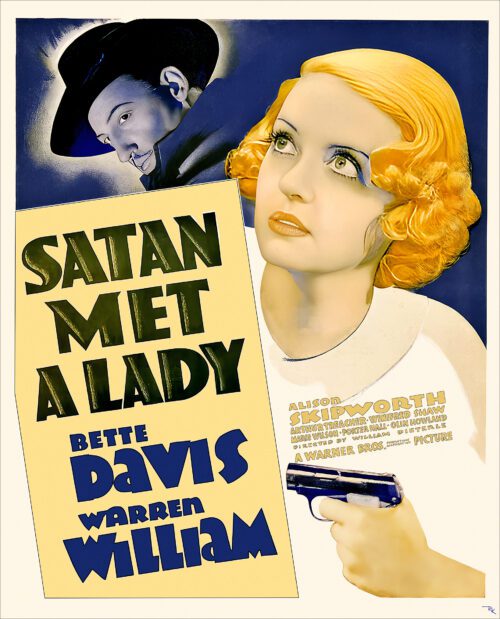 "Satan Met a Lady" <br>starring Bette Davis<br> and Warren William