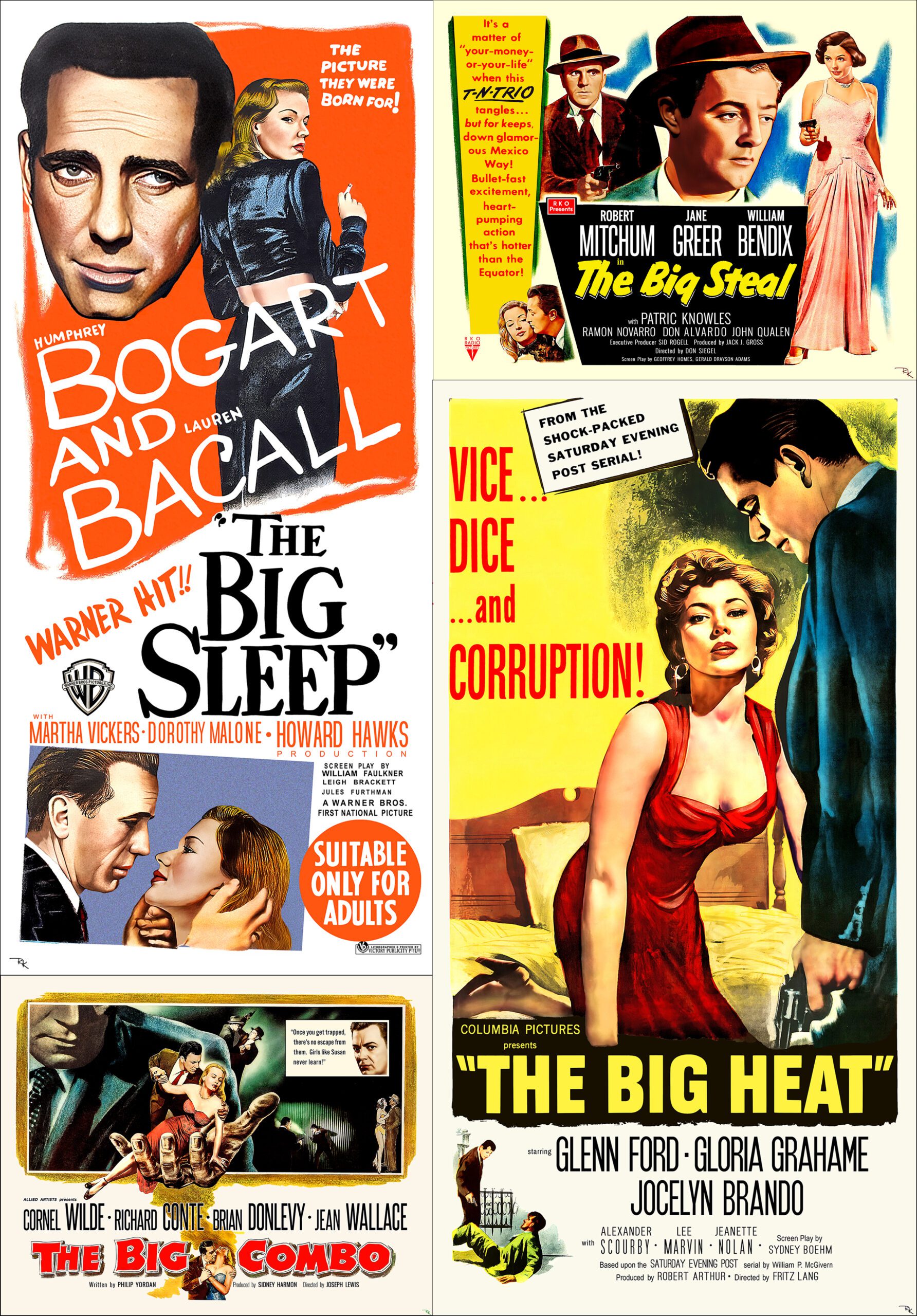 The Big Big Noir Deal Big Big Noir Bundle-The Movie Poster Store