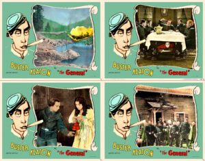 "The General"<br>starring Buster Keaton"<br>Lobby Card Bundle