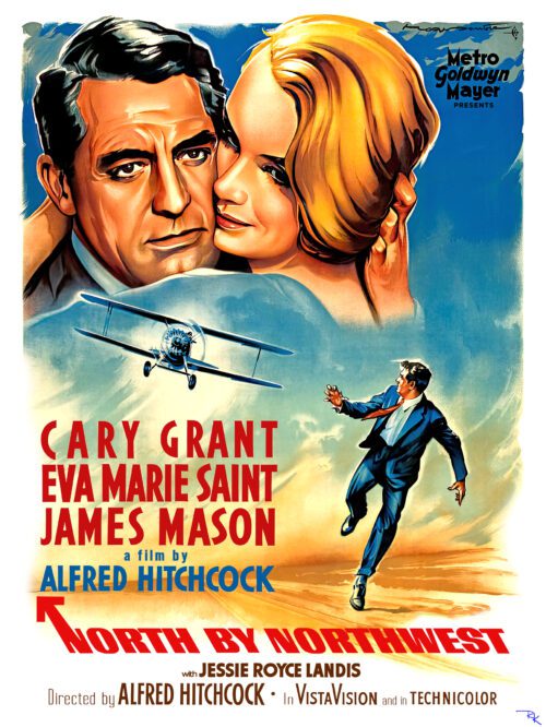 North by Northwest movie poster-The Movie Poster Store