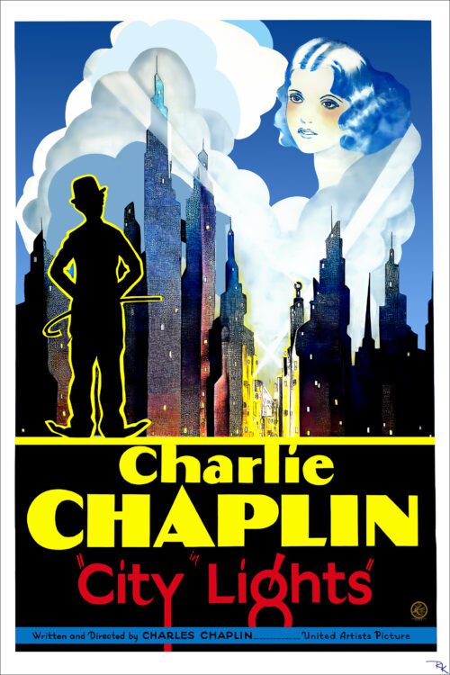 City Lights movie poster-The Movie Poster Store