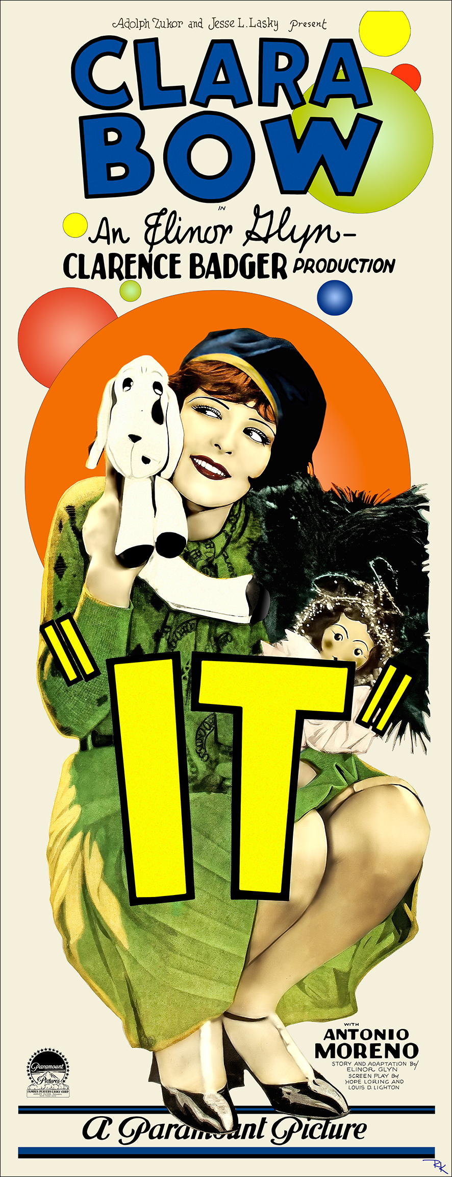 "It"<br> starring Clara Bow It movie poster-The Movie Poster Store