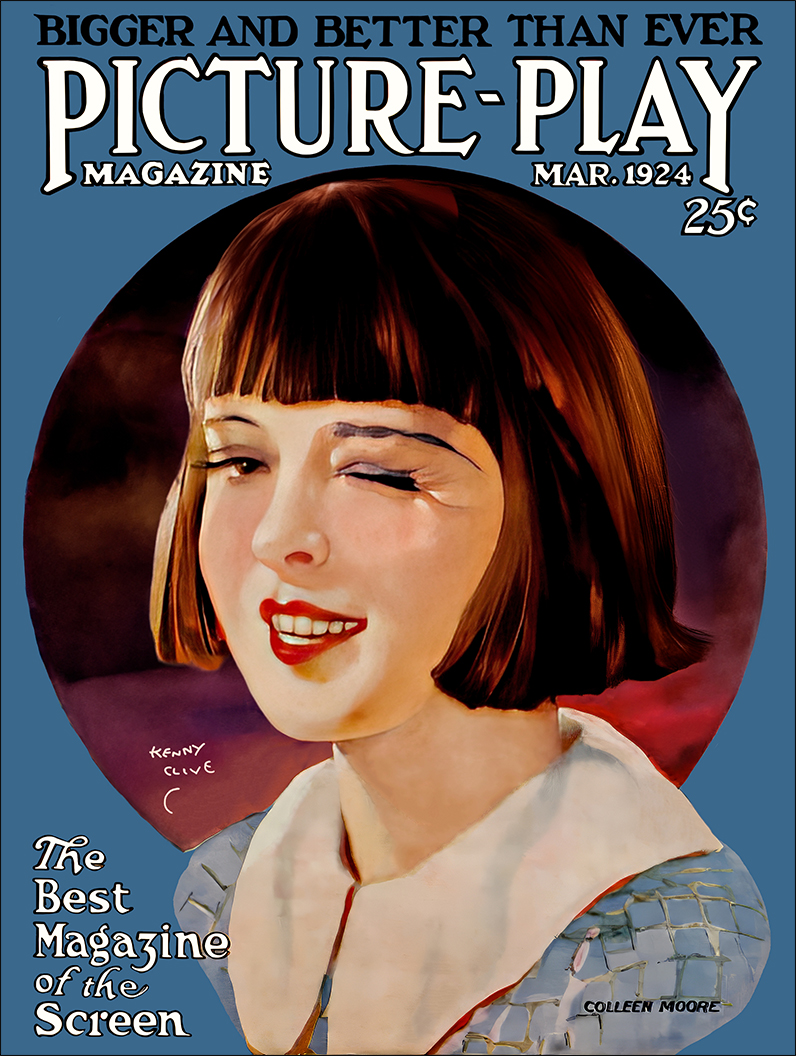 Colleen Moore Picture-Play Magazine Cover (March 1924) Colleen Moore-The Movie Poster Store