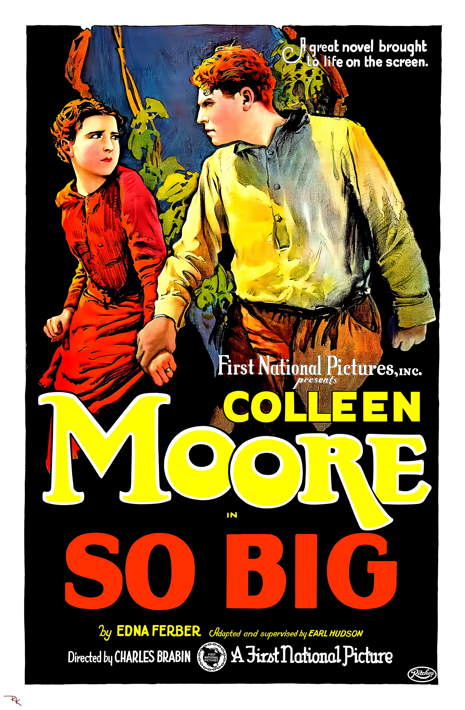 "So Big" <br>starring Colleen Moore So Big movie Poster-The Movie Poster Store