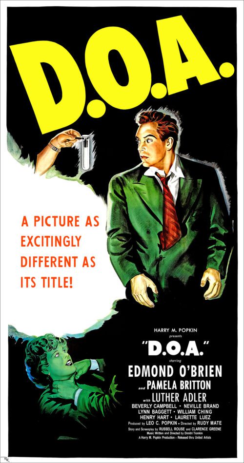 D.O.A. movie poster-The Movie Poster Store