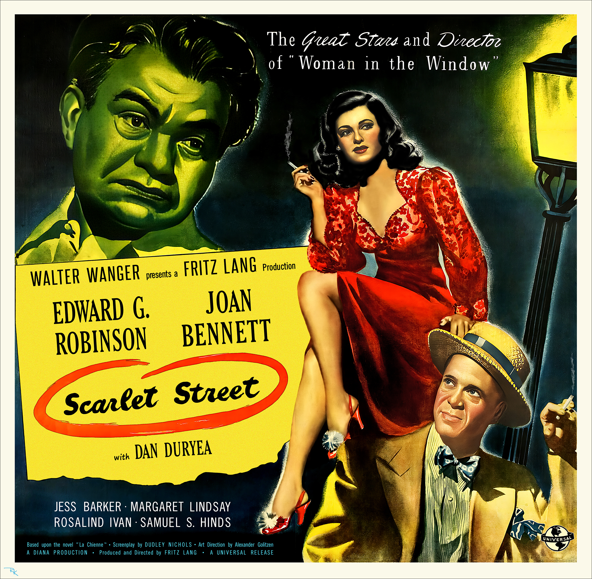 "Scarlet Street" <br>starring Edward G. Robinson "Scarlet Street" <br>starring Edward G. Robinson