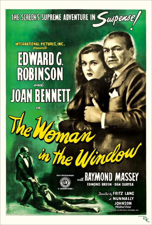 "The Woman in the Window" <br>starring Edward G. Robinson