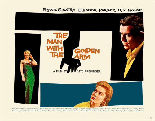 The Man with the Golden Arm movie poster-The Movie Poster Store