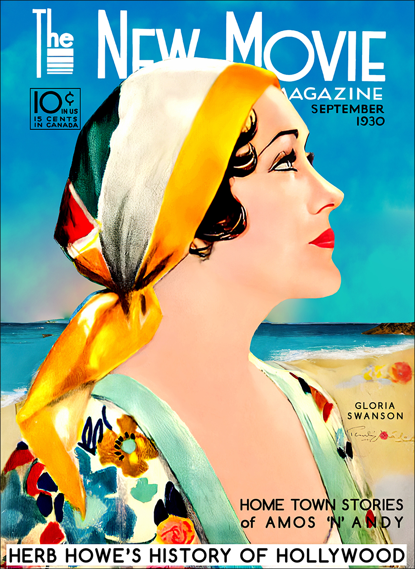 Gloria Swanson The New Movie Magazine Cover (September 1930) Gloria Swanson-The Movie Poster Store