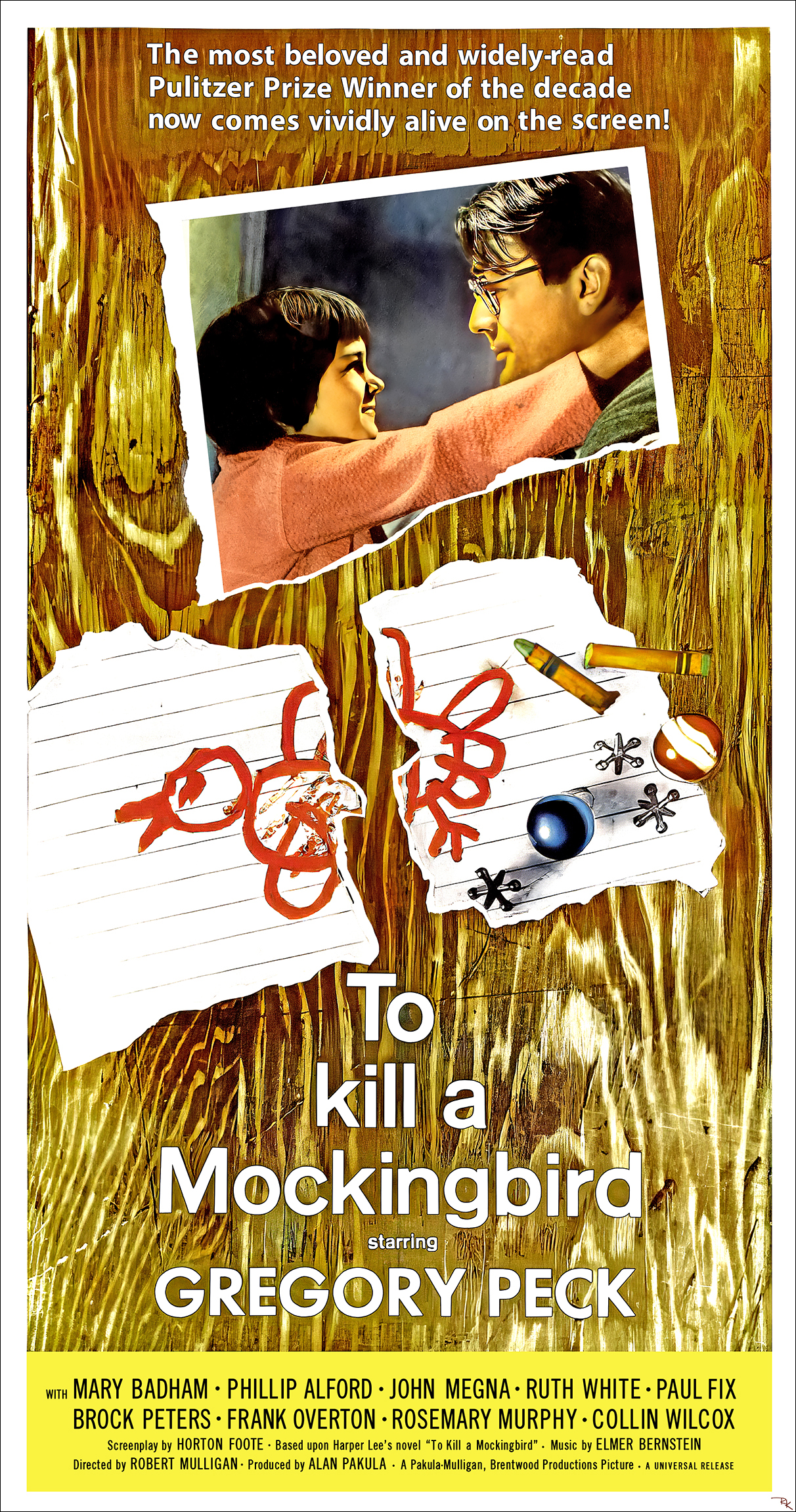"To Kill a Mockingbird" <br>starring Gregory Peck To Kill a Mockingbird movie poster-The Movie Poster Store