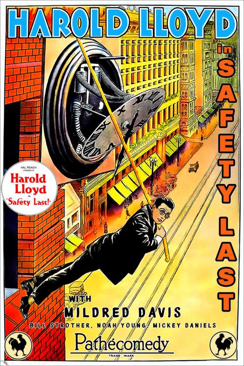 Safety Last movie poster-The Movie Poster Store