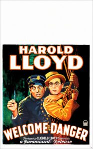 "Welcome Danger (1)" <br>starring Harold Lloyd