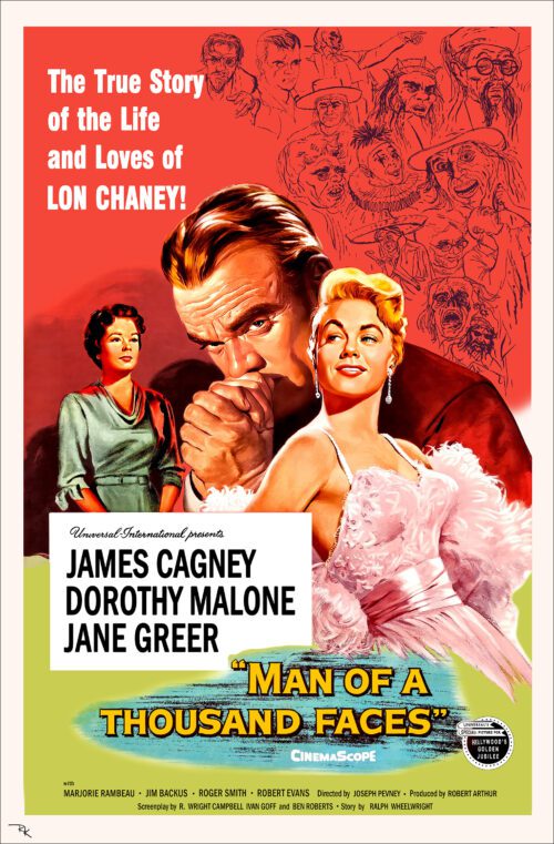 Man of a Thousand Faces movie poster-The Movie Poster Store