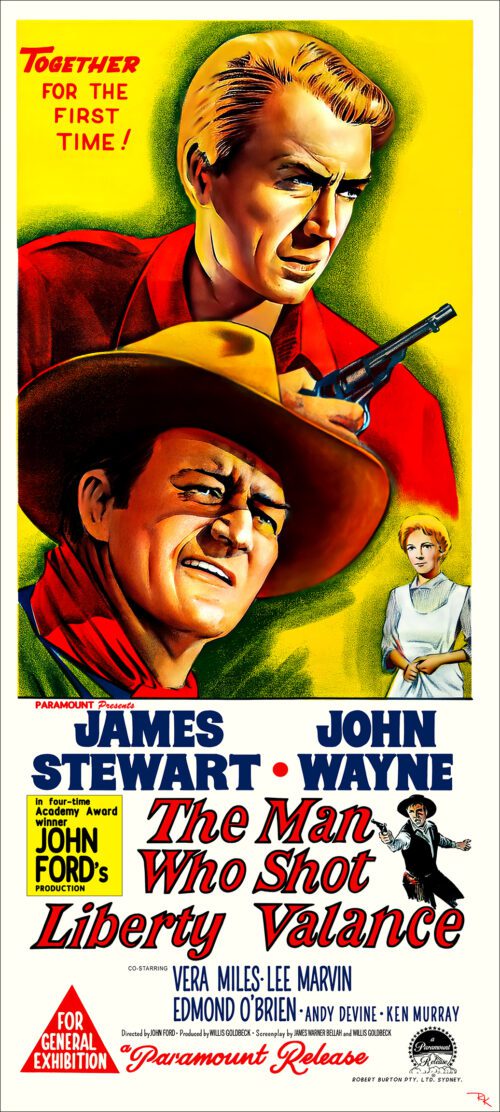 The Man Who Shot Liberty Valance movie poster-The Movie Poster Store