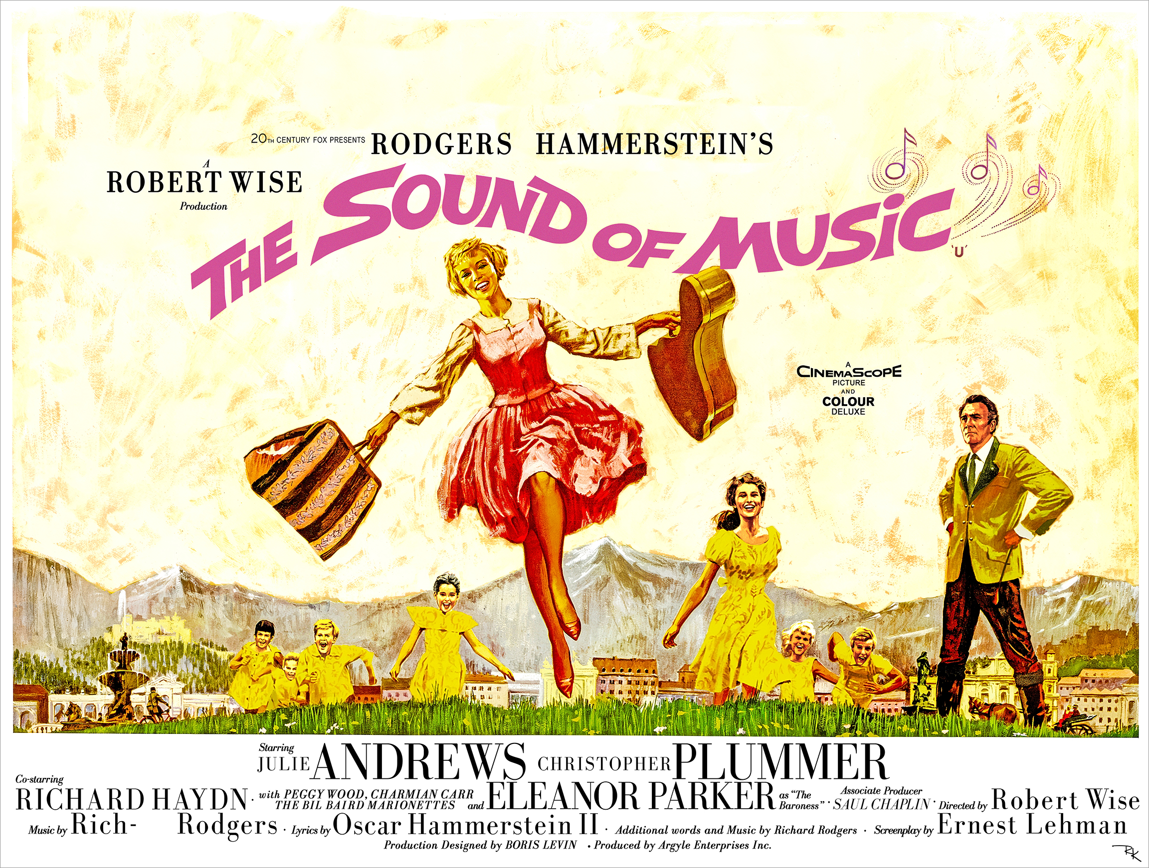 "The Sound of Music" starring Julie Andrews The Sound of Music movie poster-The Movie Poster Store