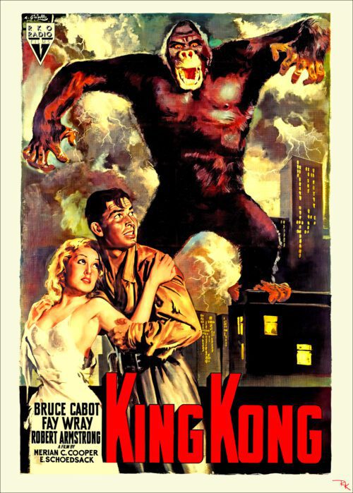 King Kong movie poster-The Movie Poster Store