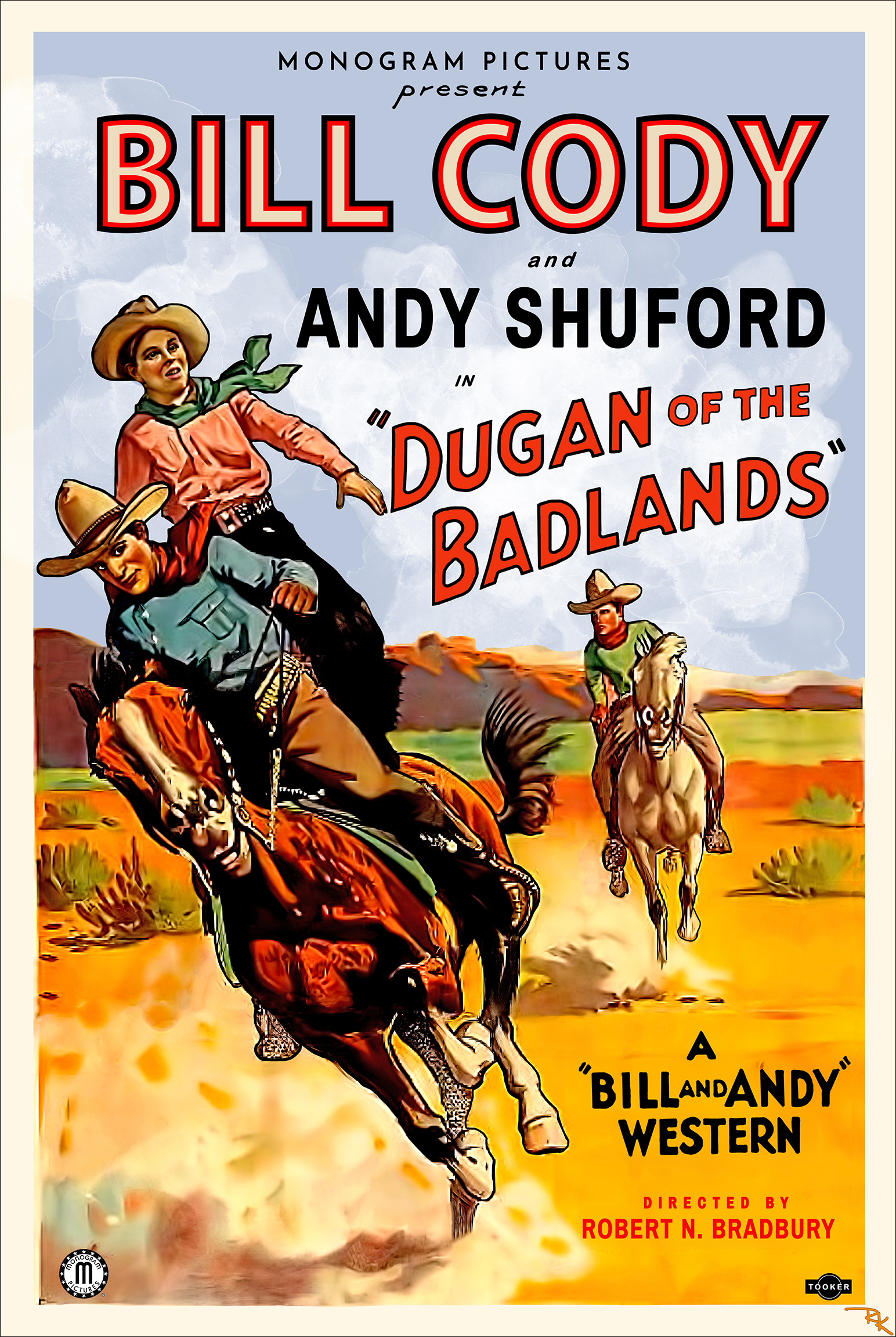"Dugan of the Badlands" (1931)<br>produced by Monogram Pictures Dugan of the Badlands movie poster-The Movie Poster Store