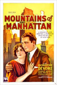 Lost and Forgotten Mountains of Manhattan movie poster-The Movie Poster Store