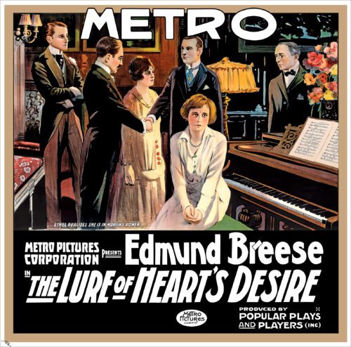 The Lure of Her Heart's Desire movie poster-The Movie Poster Store