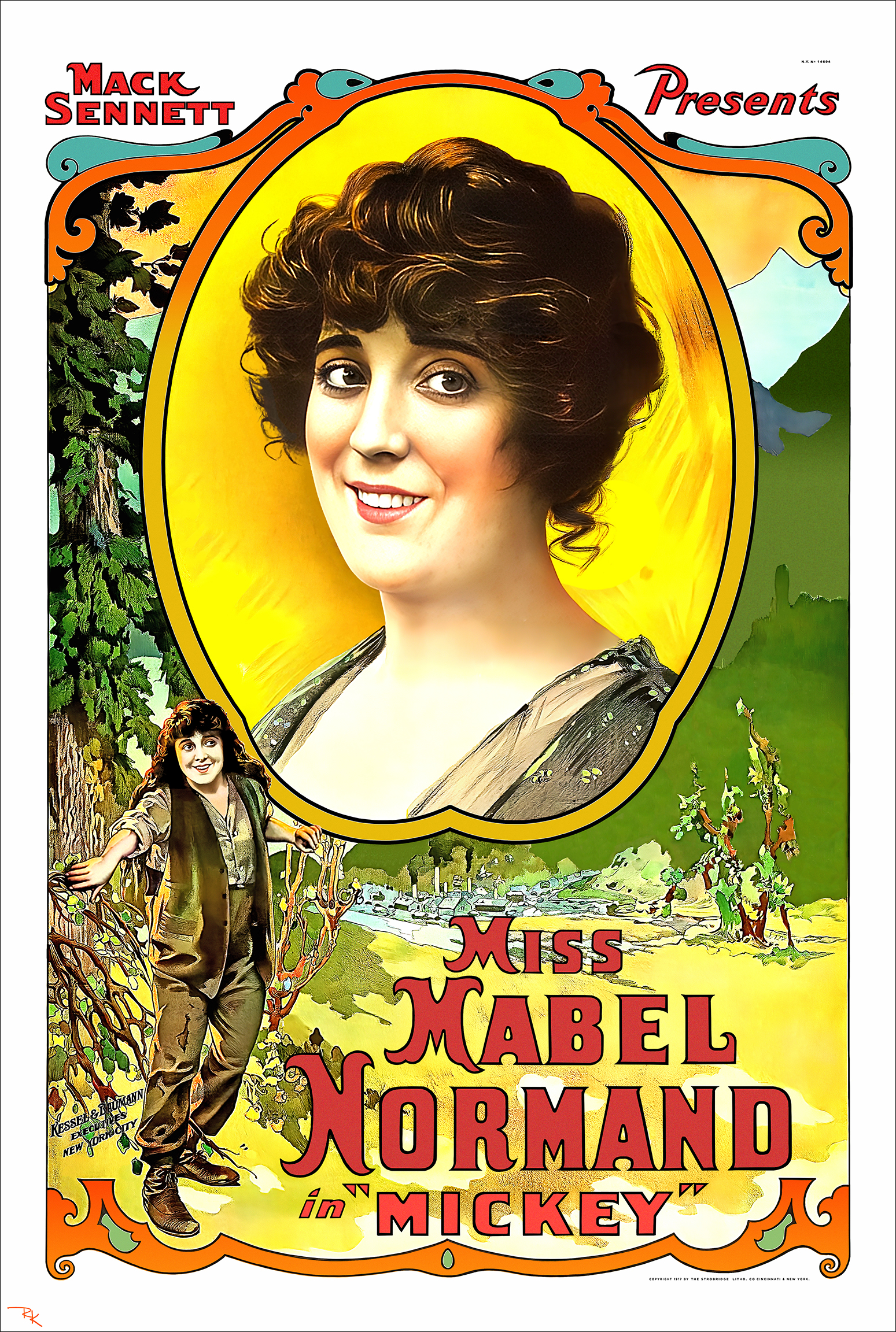 "Mickey" (1) <br>starring Mabel Normand Mickey movie poster-The Movie Poster Store