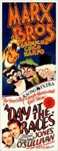 "A Day at the Races" <br>starring Marx Bros.