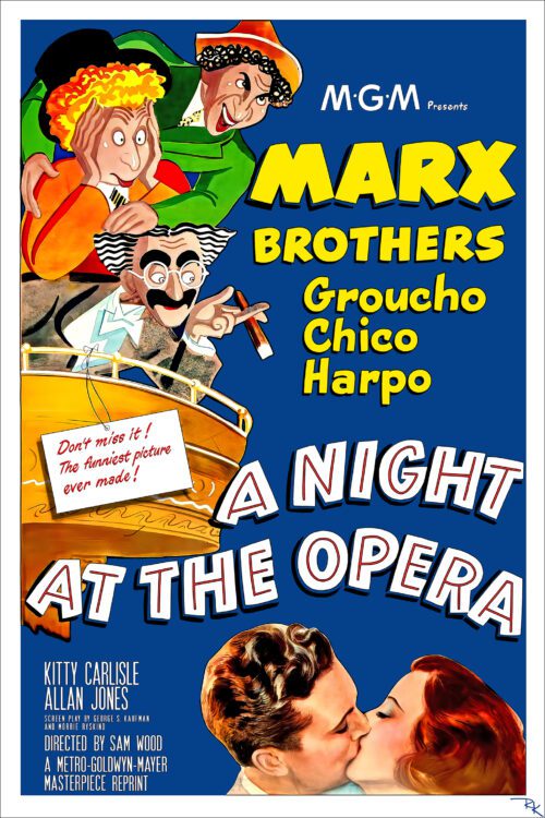 A Night at the Opera movie poster-The Movie Poster Store