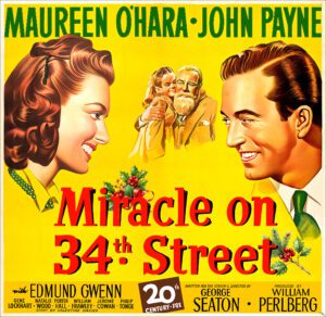 Miracle on 34th Street movie poster-The Movie Poster Store