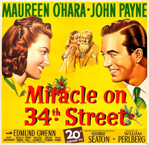 Miracle on 34th Street movie poster-The Movie Poster Store