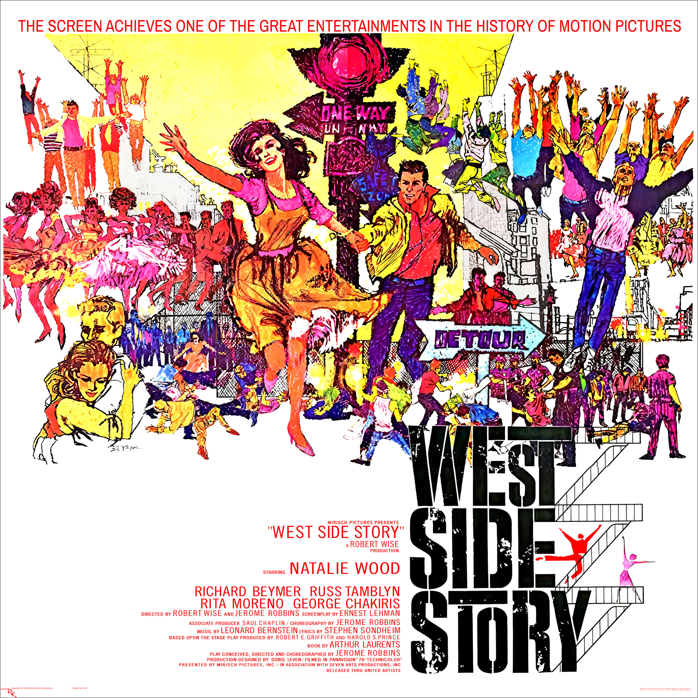 "West Side Story" Westside Story movie poster-The Movie Poster Store