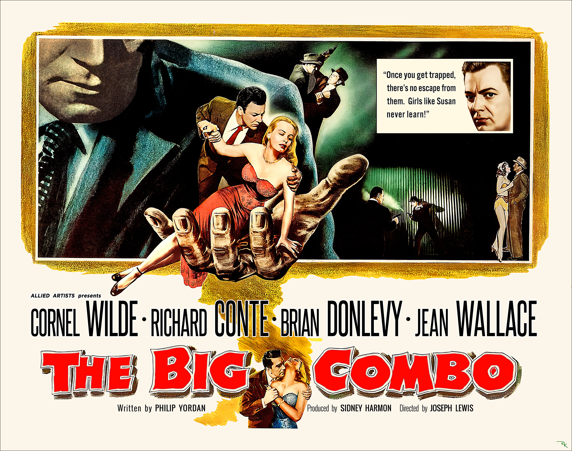 "The Big Combo" The Big Combo movie poster-The Movie Poster Store