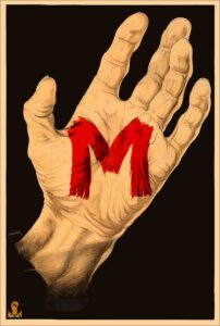 M movie poster-The Movie Poster Store