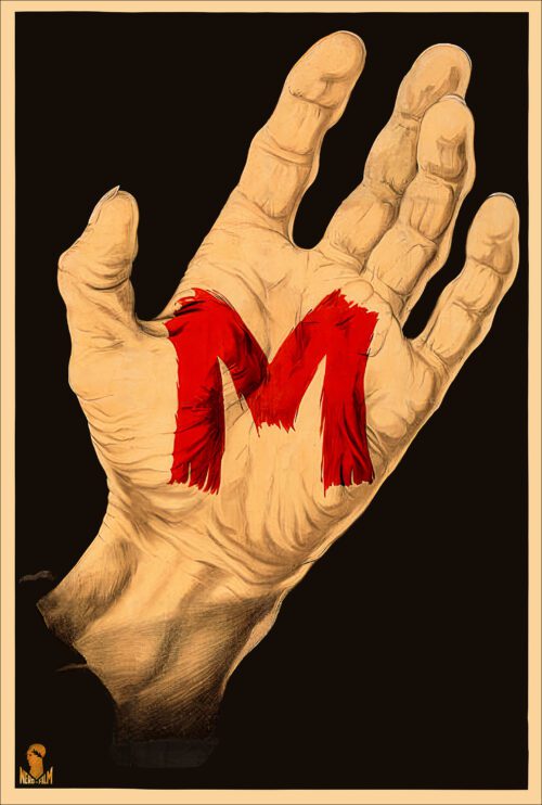 M movie poster-The Movie Poster Store