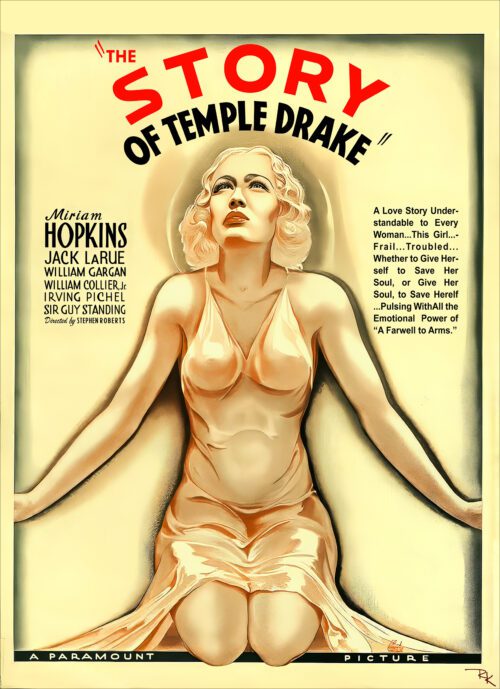 The Story of Temple Drake movie poster-The Movie Poster Store