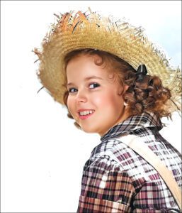 "Rebecca of Sunnybrook Farm" <br>starring Shirley Temple, <br>featuring Randolph Scott rebecca still 1