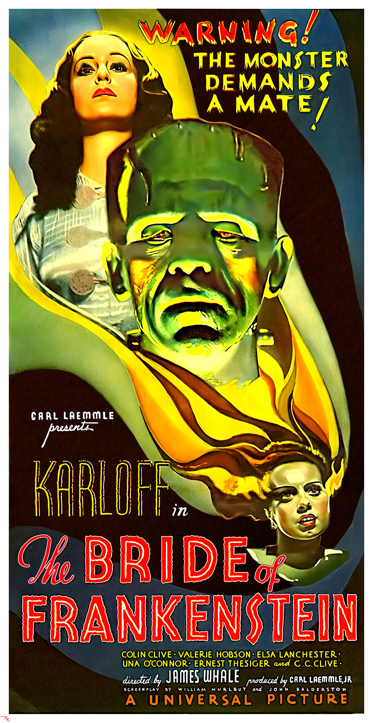The Bride of Frankenstein movie poster-The Movie Poster Store