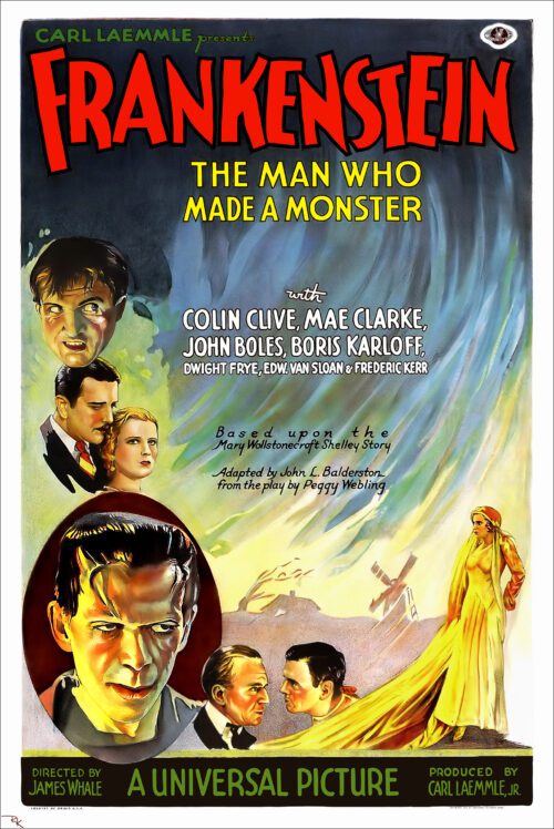 Frankenstein movie poster-The Movie Poster Store