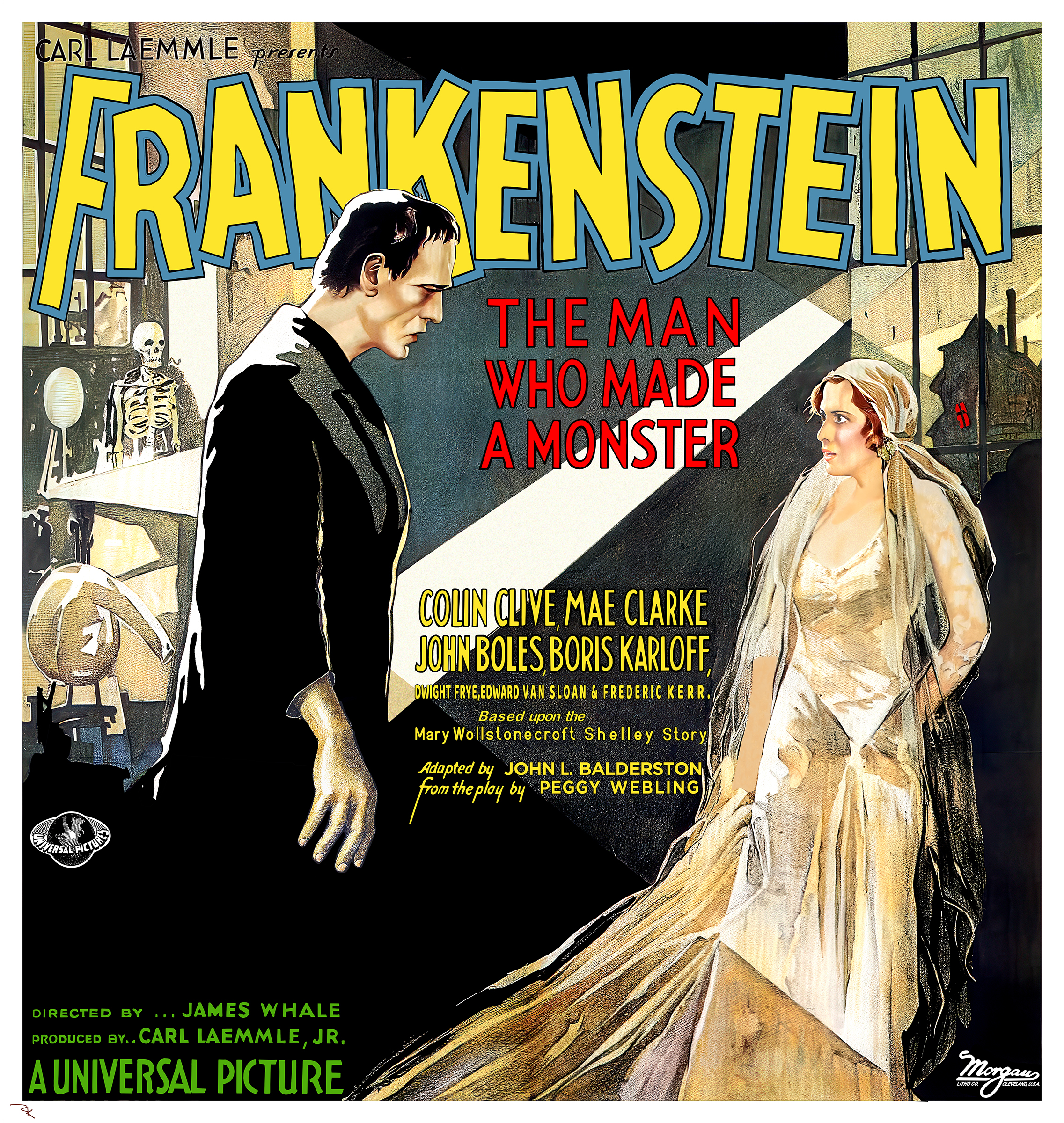 Frankenstein movie poster-The Movie Poster Store