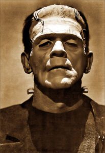 "Frankenstein" (1) <br>starring Boris Karloff Frankenstein still